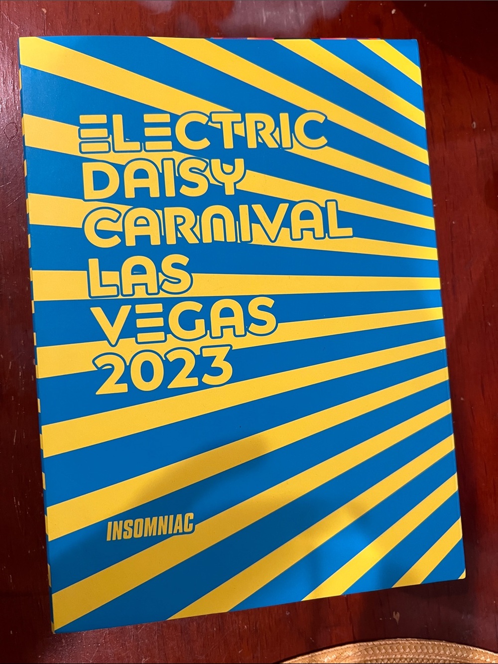 EDC Las Vegas 2023 box include box, stickers, keychain, patches and etc